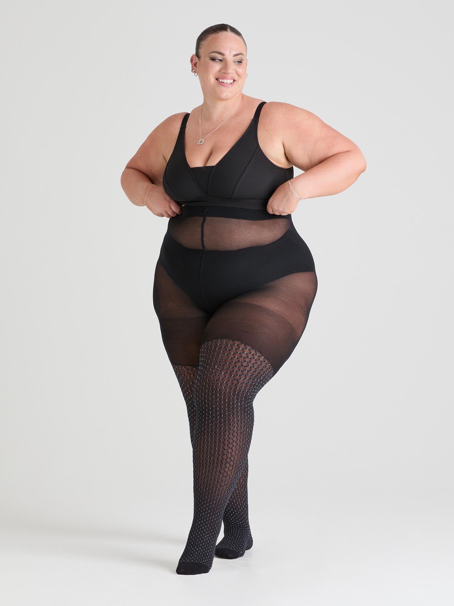 Faux Thigh High Tights - Bob