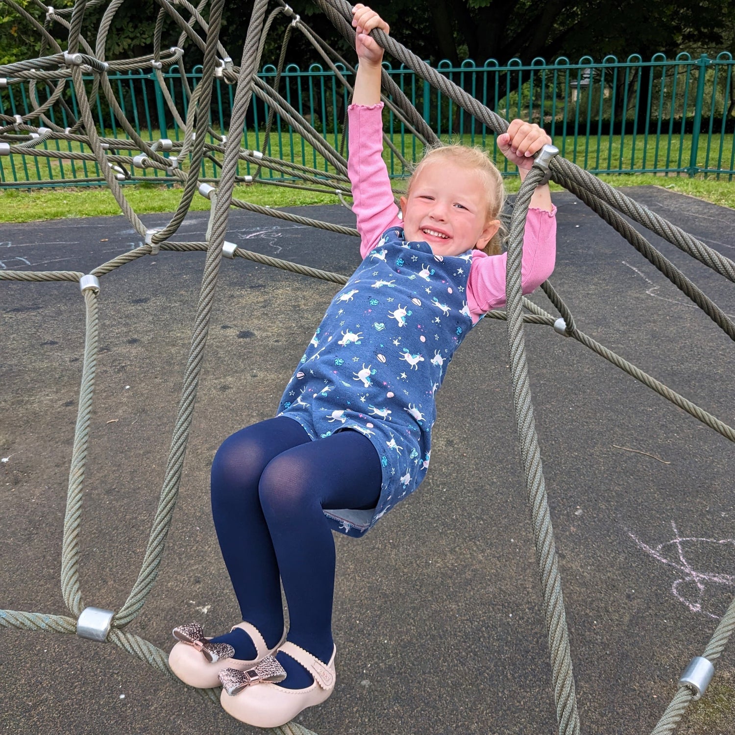 50 Denier Kids Tights - Navy