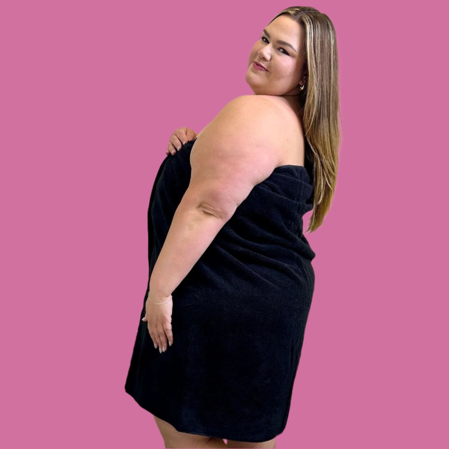 Big Softee Towel - Black