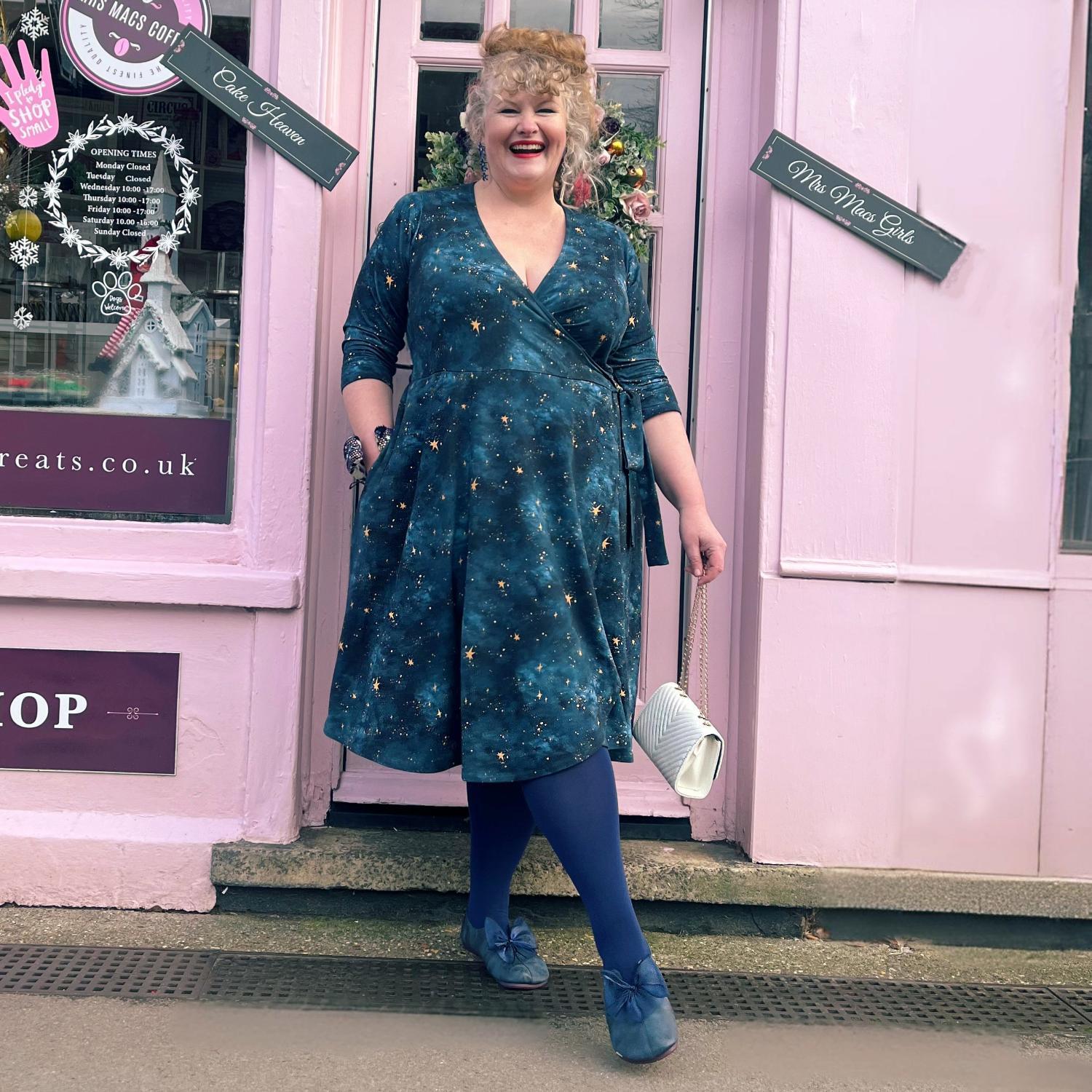 Nebula Wrap Dress