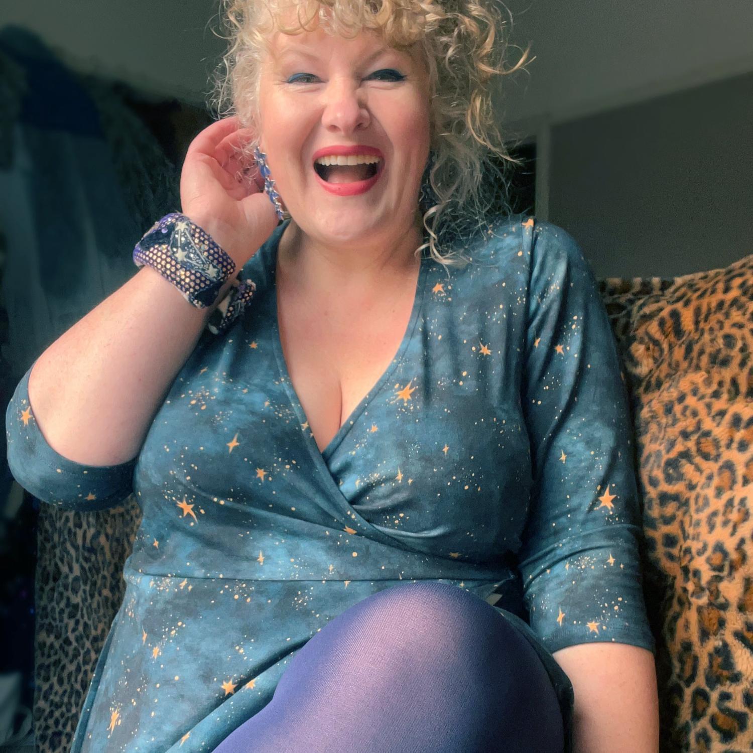 Nebula Wrap Dress