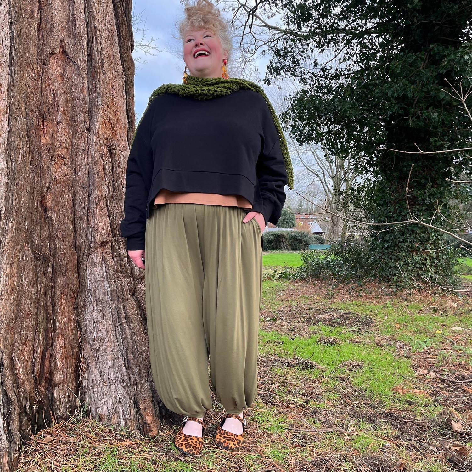 Claudette Trousers - Olive