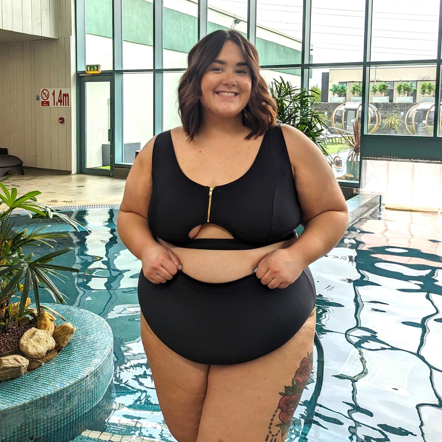 Bikini Top - Hasta La Vista - Black - Snag