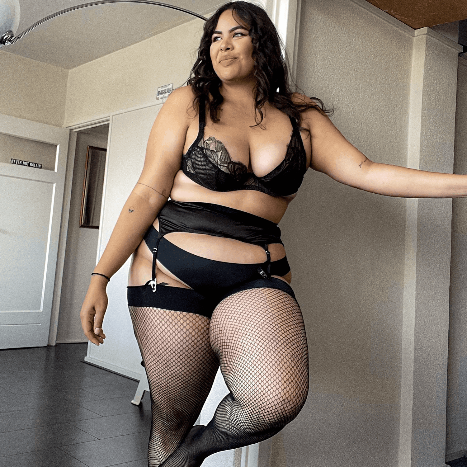 Fishnet Stockings - Snag