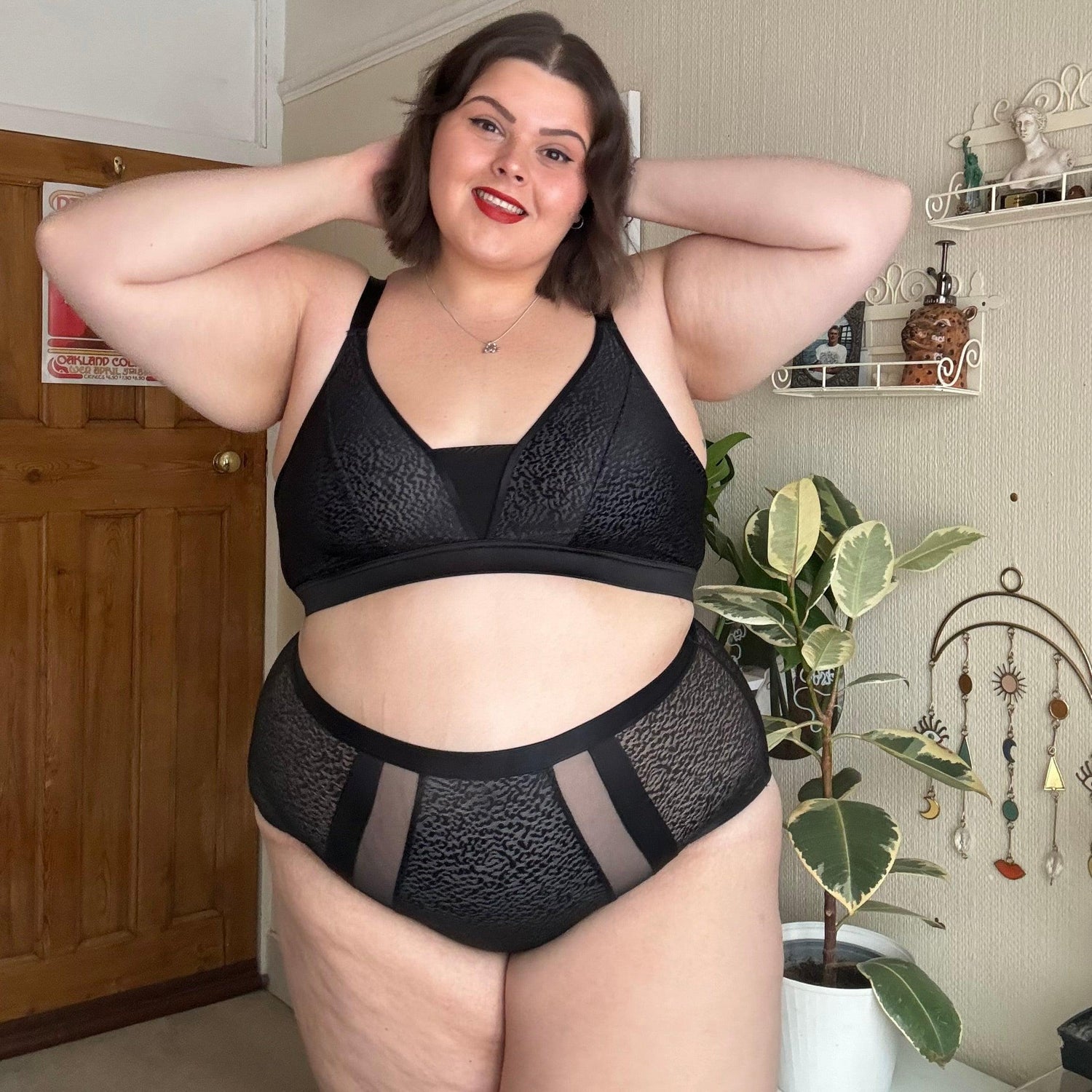 Leopard Bra