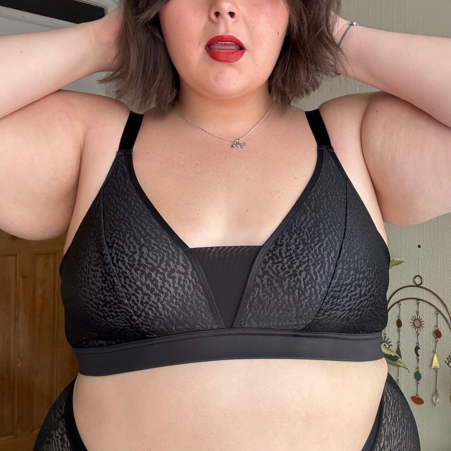 Leopard Bra