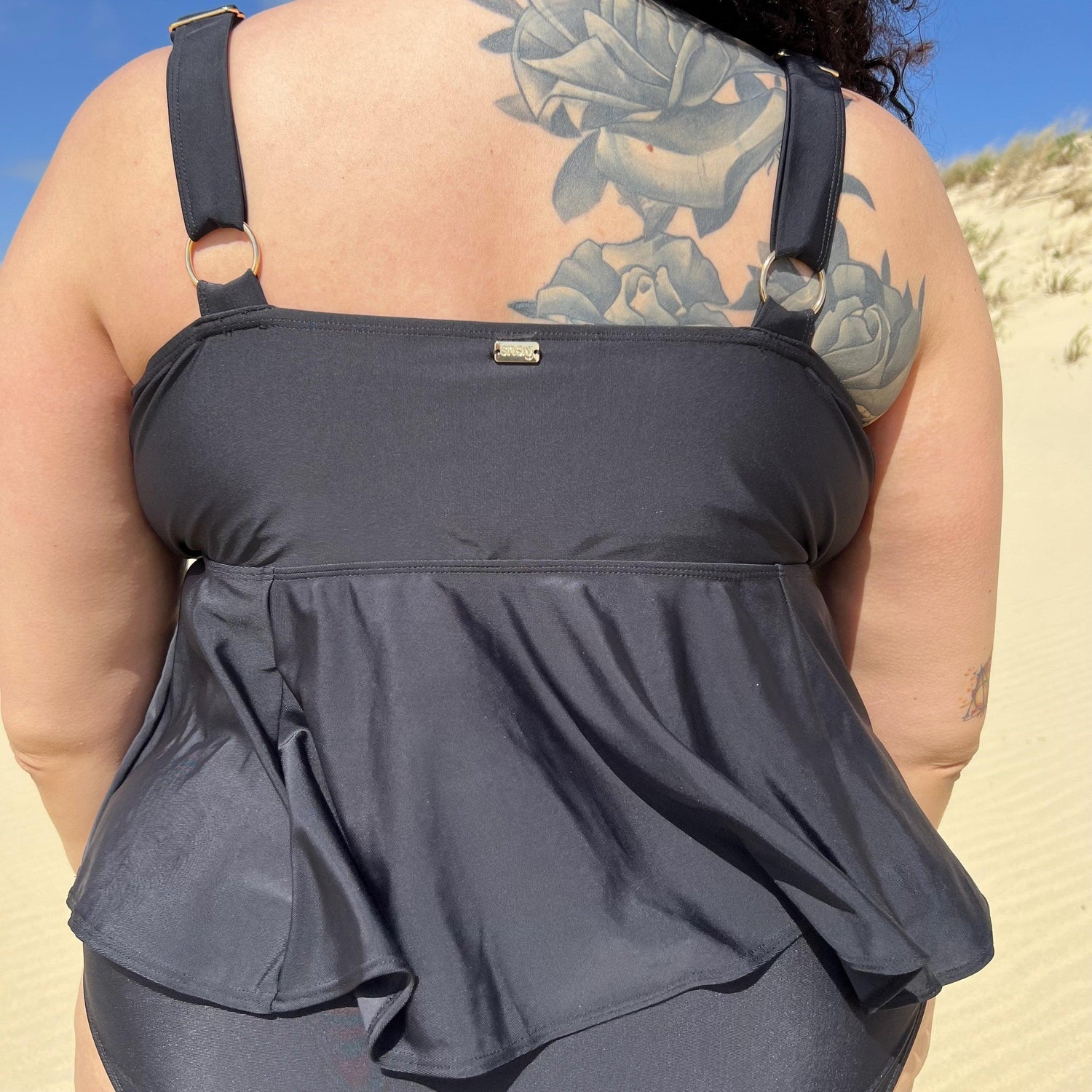 Who you gonna call? Bikini Top - Black - Snag