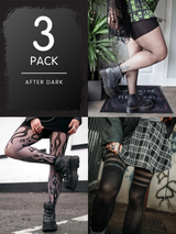 3 Pack After Dark Bundle - Gothic Tights