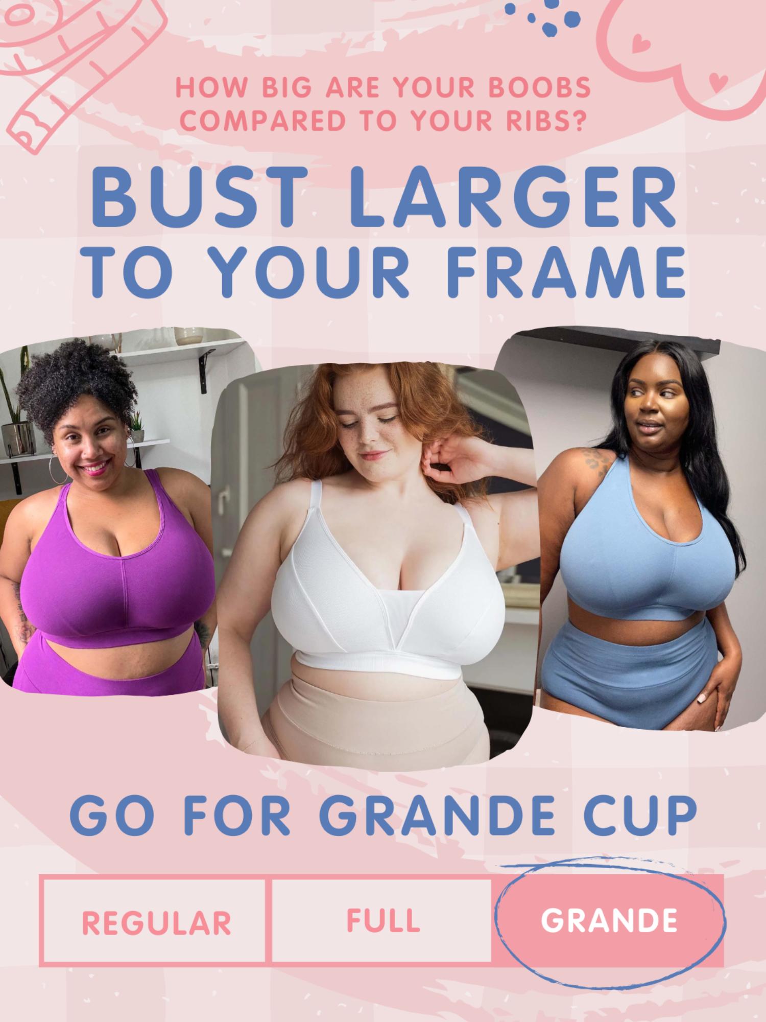 Organic Cotton Bra - Denim