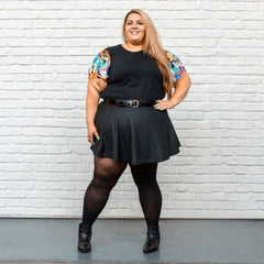 50 Denier Tights - Black - Snag