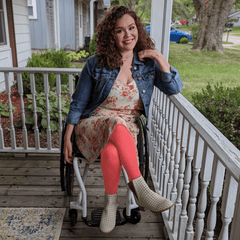 80 Denier Tights - Peach Party - Snag