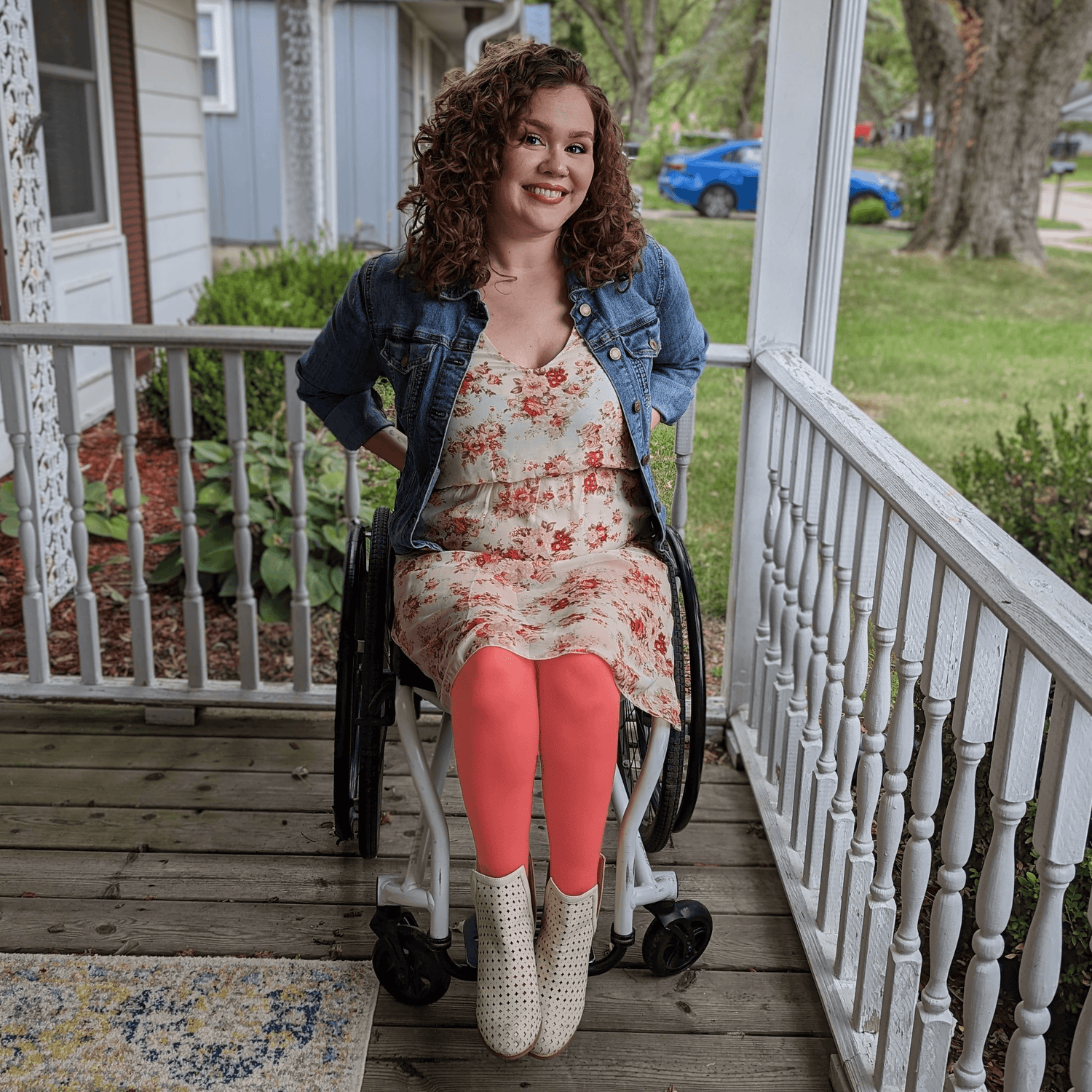 80 Denier Tights - Peach Party - Snag