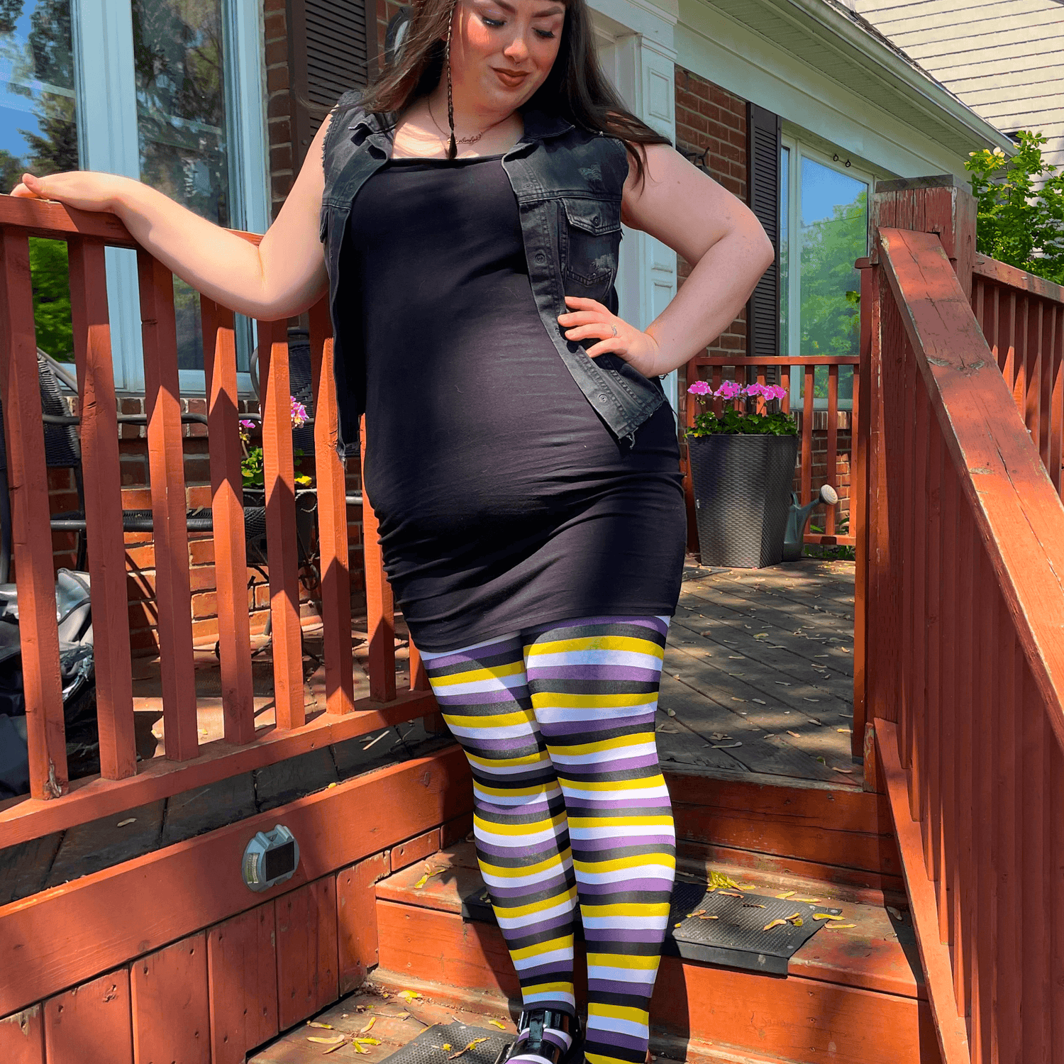 Pride Striped Tights - Elliot