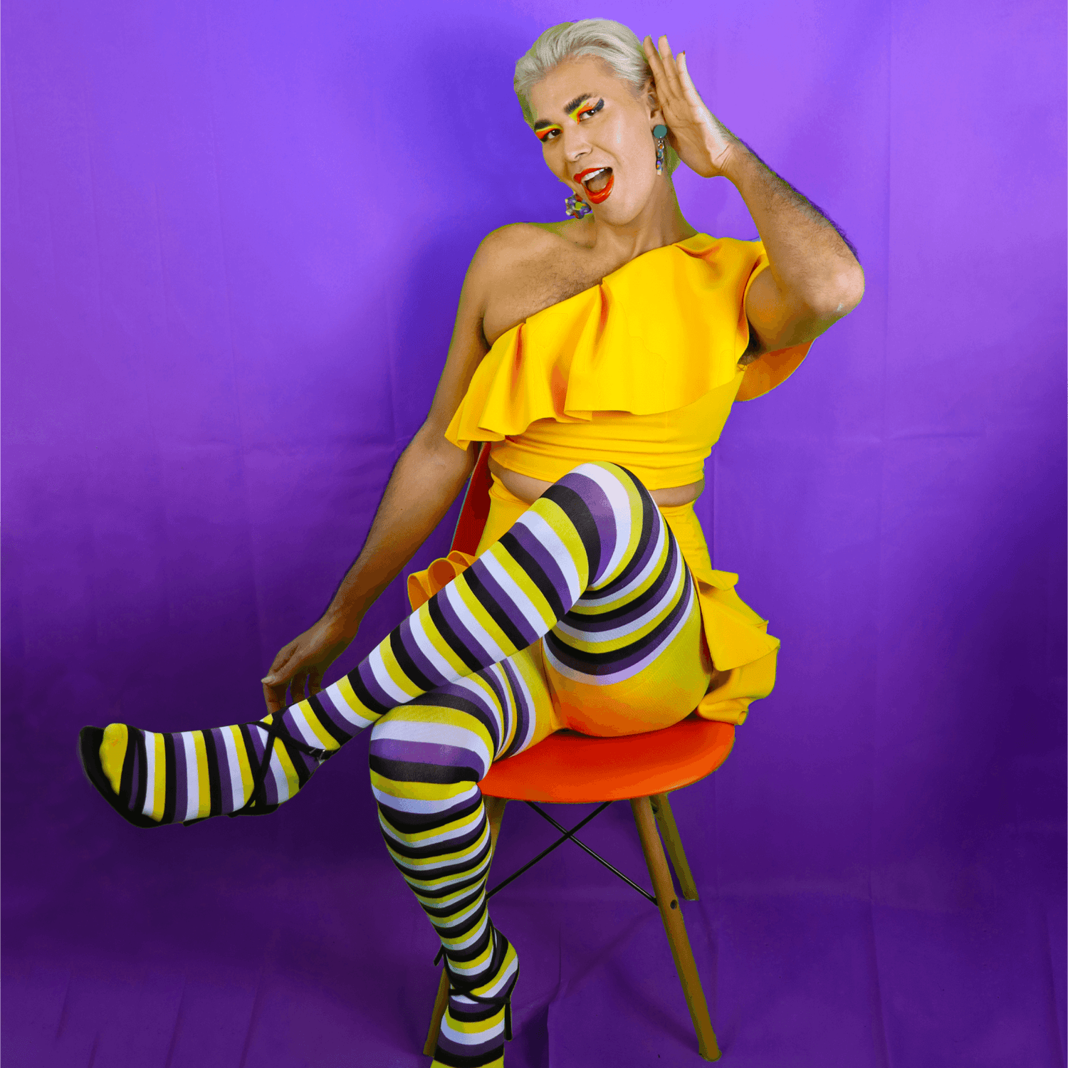 Pride Striped Tights - Elliot