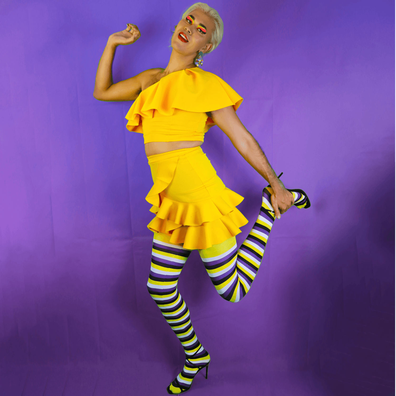 Pride Striped Tights - Elliot