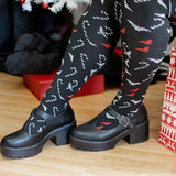 80 Denier Opaque Tights - Bad Santa