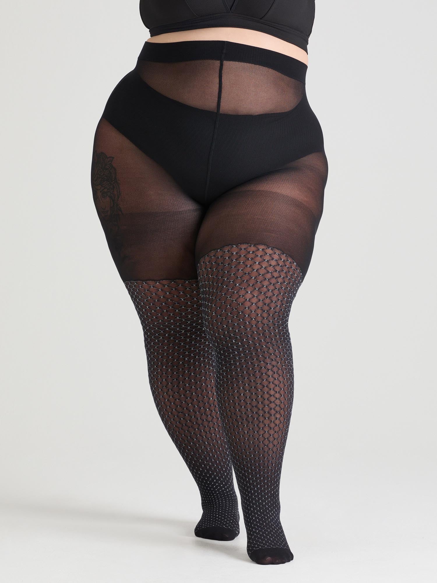 Faux Thigh High Tights - Bob