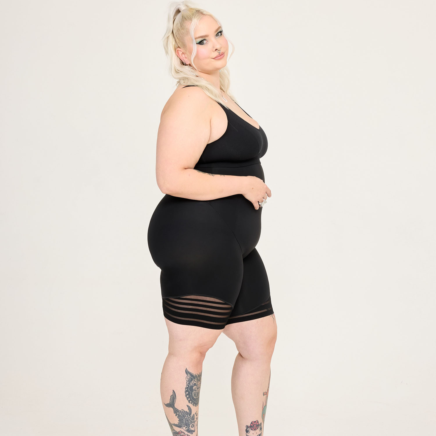 Smoothwear Super High Waist Shorts - Black