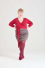 80 Denier Tights - Burgundy
