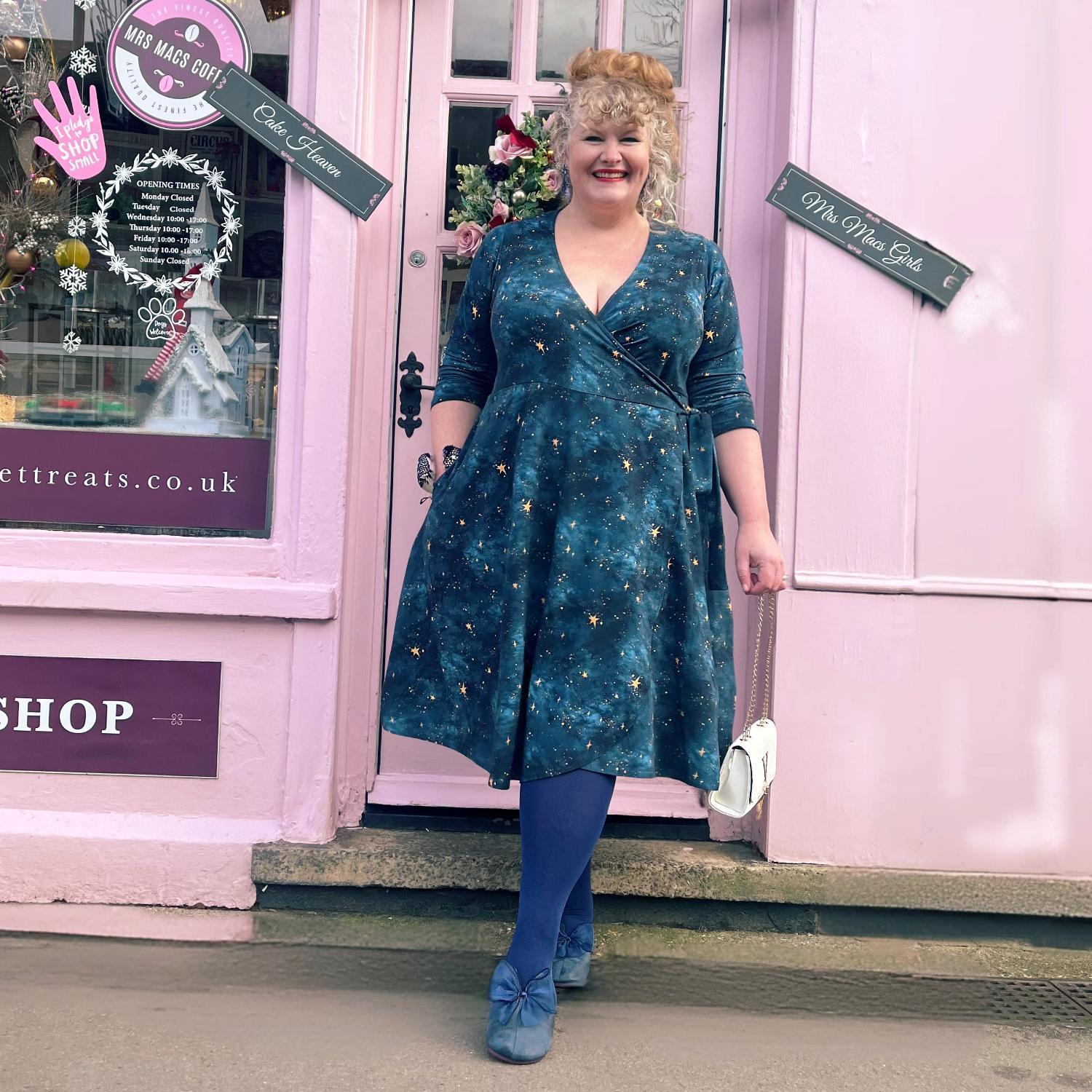 Nebula Wrap Dress