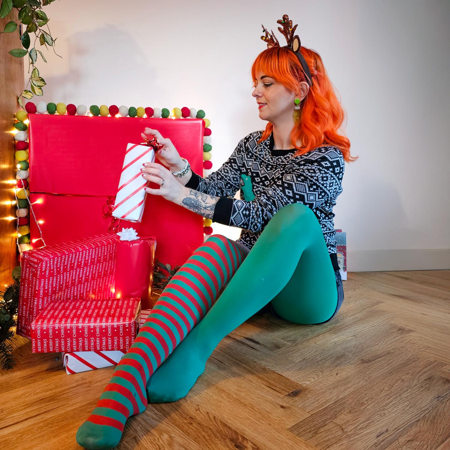 80 Denier Duo Tights - Elf