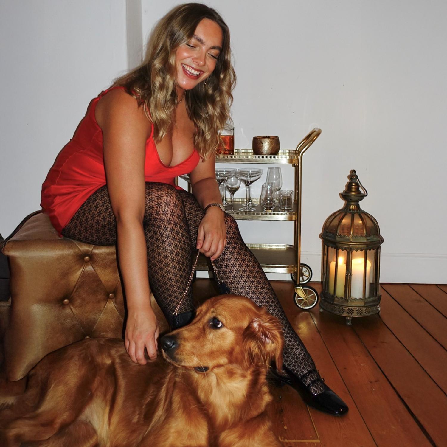 Winter Lace Fishnets