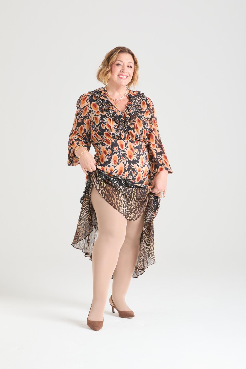 80 Denier Tights - Builders Tea