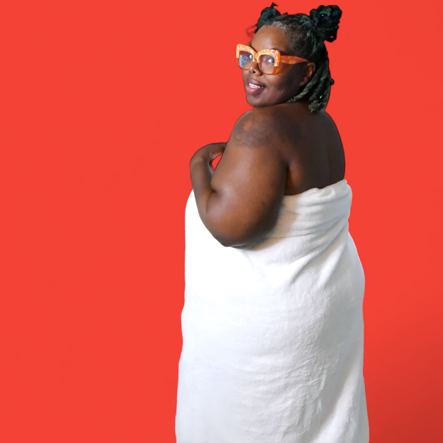 Big Softee Towel - White
