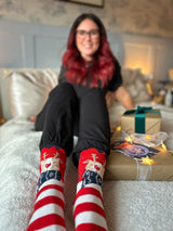 Cotton Ankle Socks - Reindeer