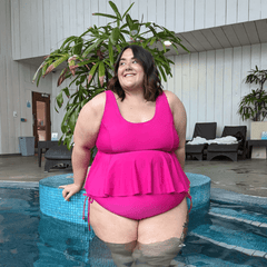 Bikini Top - Who you gonna call? - Hot Pink - Snag