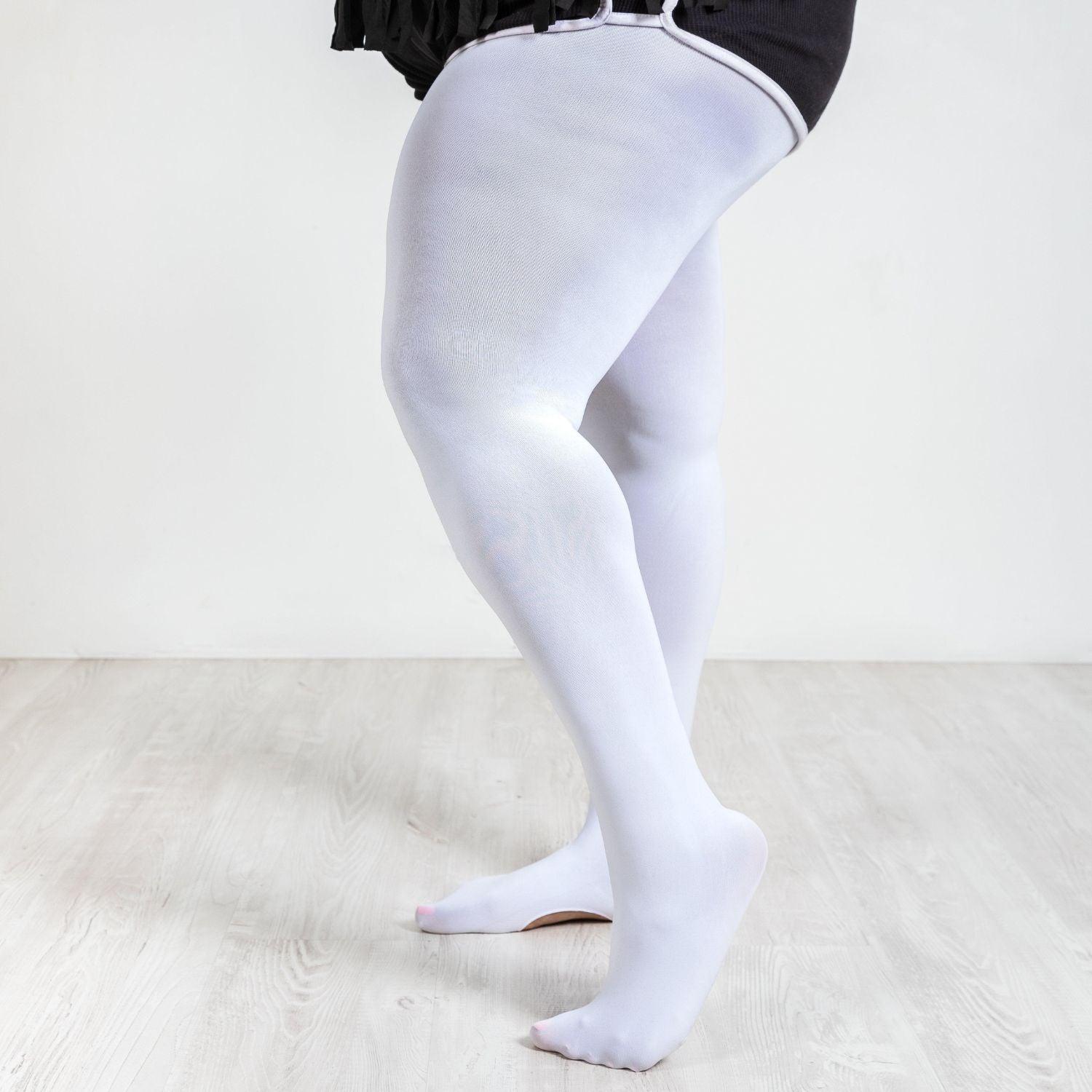 Convertible Dance Tights - White - Snag