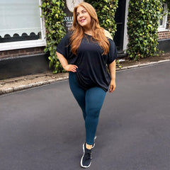 Debbie Off Shoulder Tee - Black - Snag