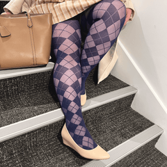 Diamond Tights - Navy - Snag