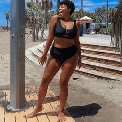 Hasta La Vista Bikini Bottoms - Black - Snag