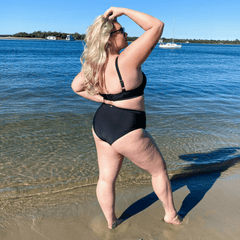 Hasta La Vista Bikini Bottoms - Black - Snag