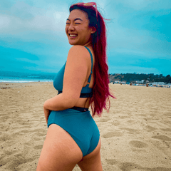 Hasta La Vista Bikini Bottoms - Teal - Snag