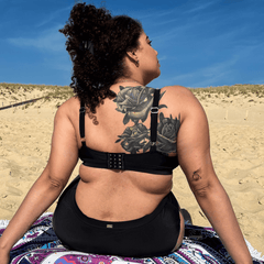 Hasta La Vista Bikini Top - Black - Snag