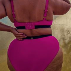 Hasta La Vista Bikini Top - Hot Pink - Snag