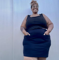 Mini Skirt - Navy - Snag