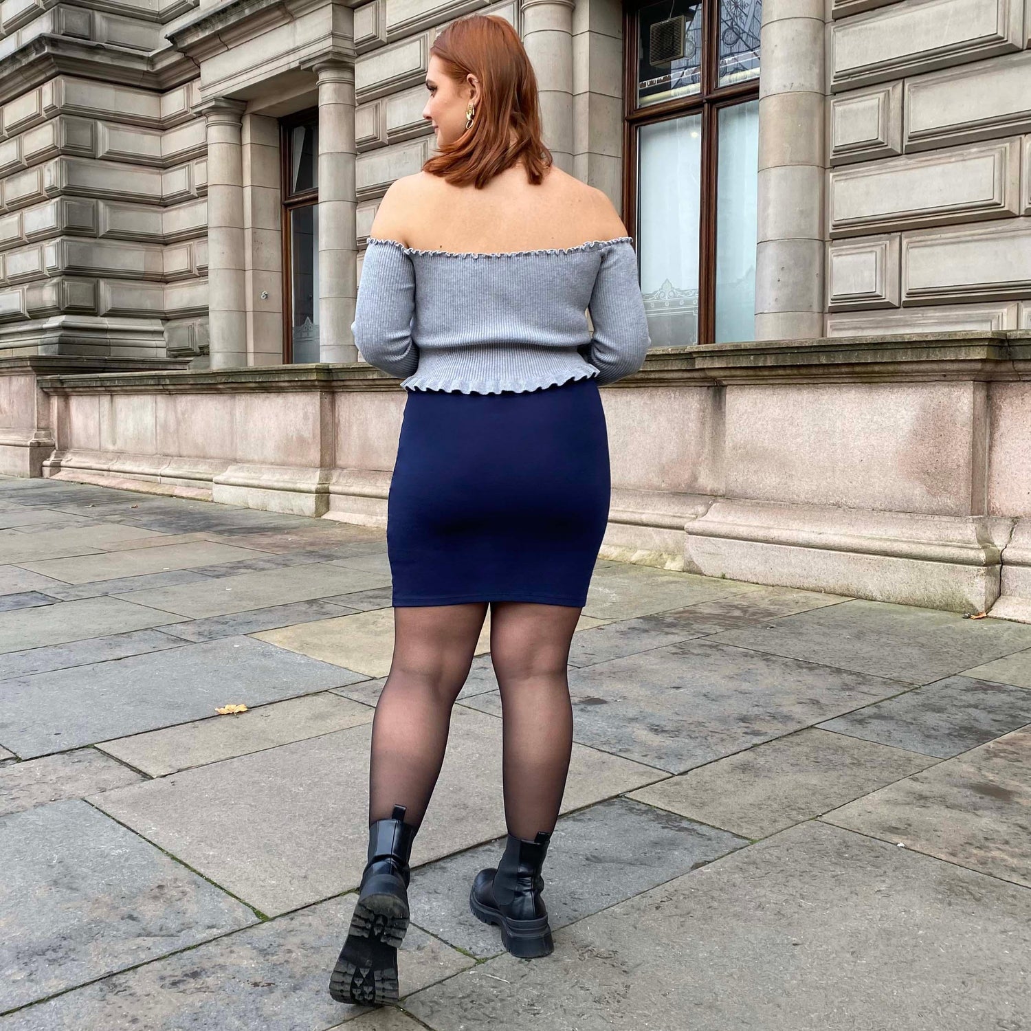 Mini Skirt - Navy - Snag