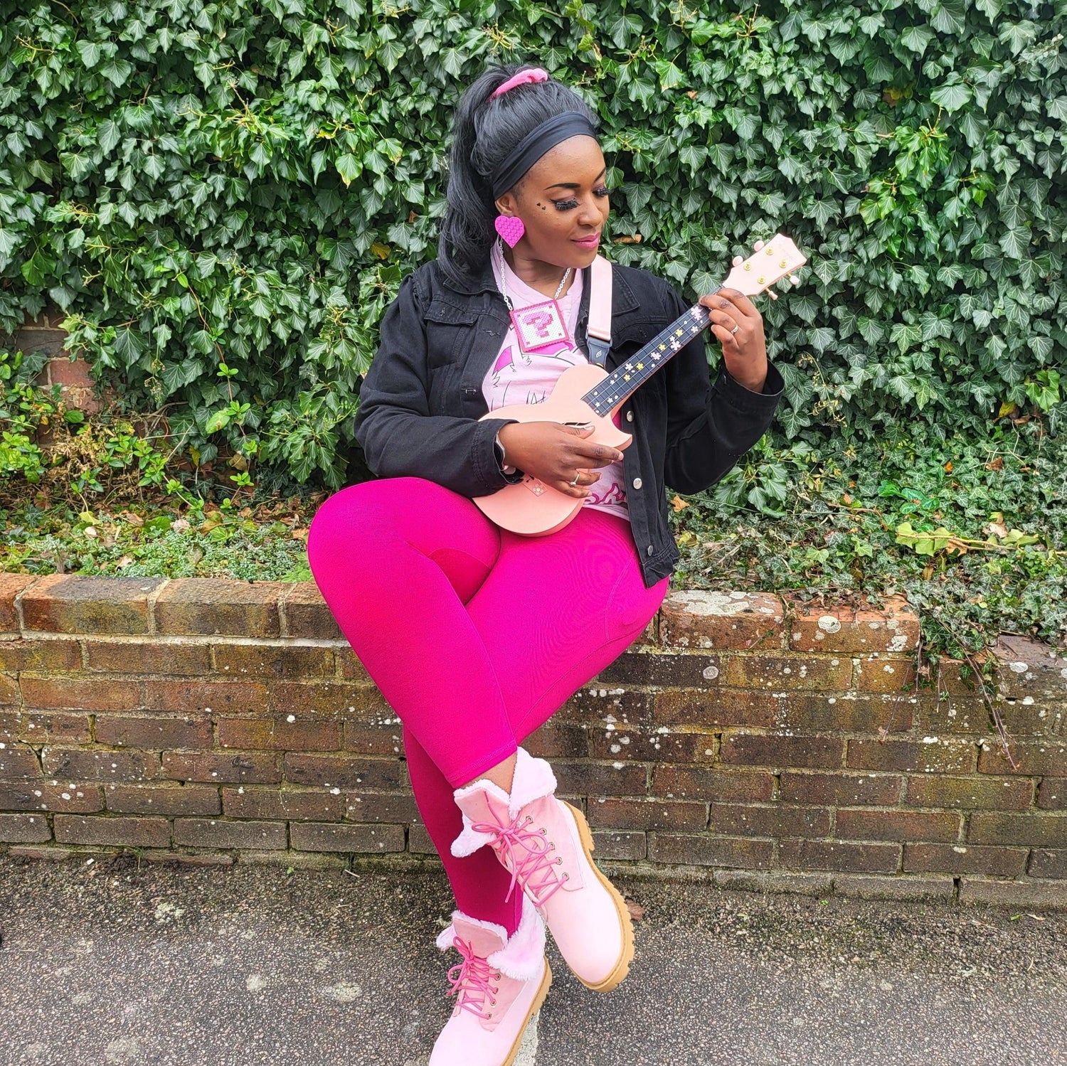 Squat Proof Short Leggings - Raspberry Pie - Snag