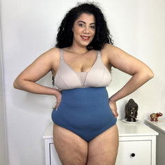 Super High Waist Knickers - Denim - Snag