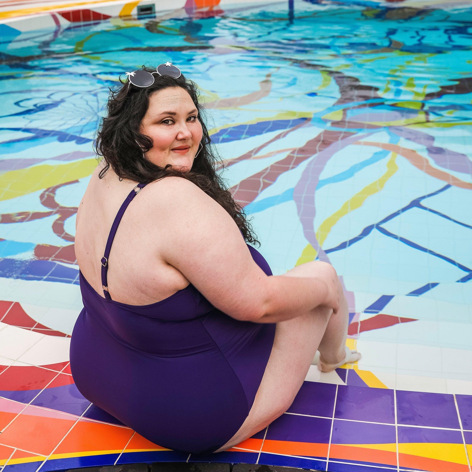 Swimsuit - Wax on, Wax off - Purple - Snag