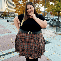 Vegan Leather Waist Belt - Gold - Snag